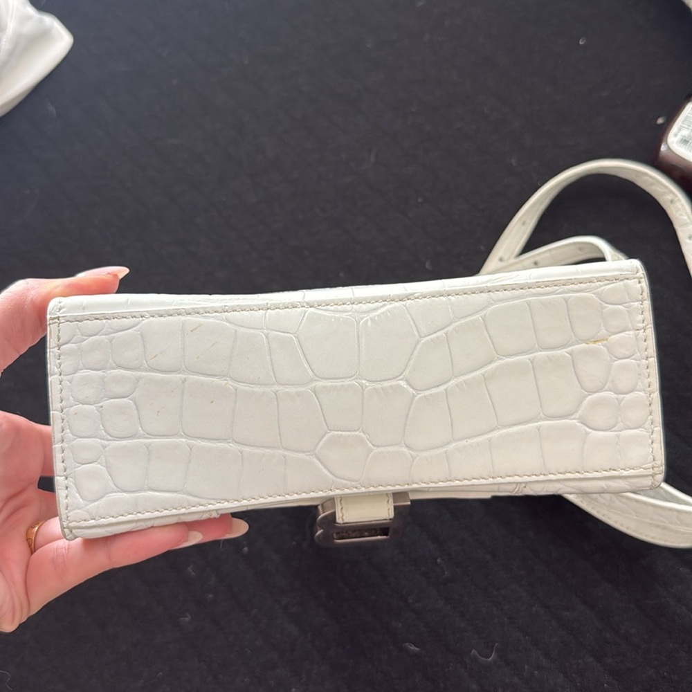 Balenciaga white xs hourglass bag - Picture 6 of 7